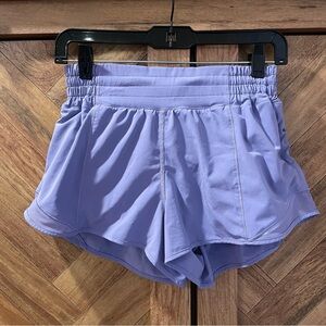 Lululemon Hotty Hot Lavender Women's Shorts 6